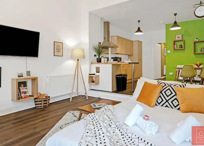Cheerful Stays: Spacious Flat In Vibrant Leith * Эдинбург