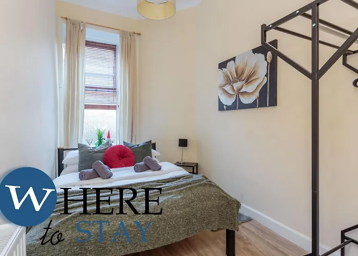 Beautiful 2bed Ground-f Pitt St. אדינבורו