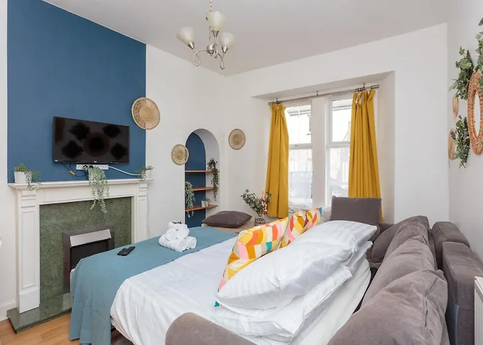 Warm 1bed Flat Leith Walk Apartment *