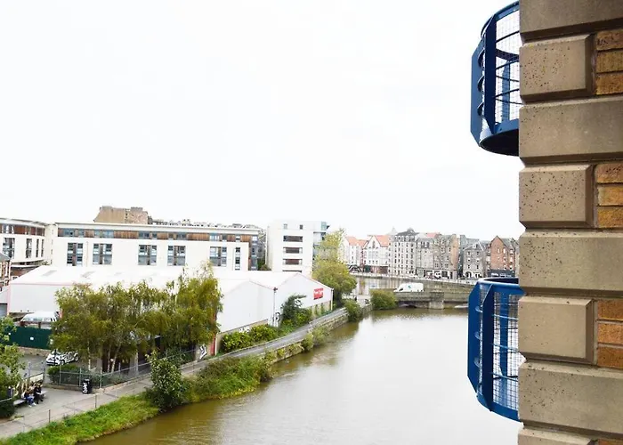 شقة My Waterfront Apartment, Views Over Water Of Leith