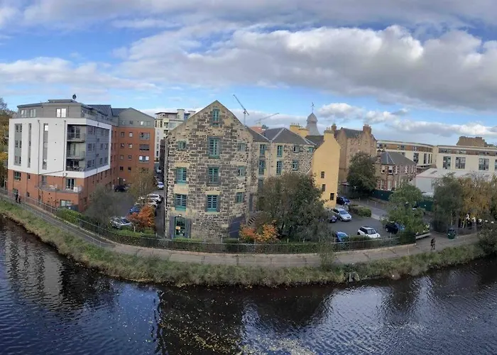 My Waterfront Apartment, Views Over Water Of Leith *