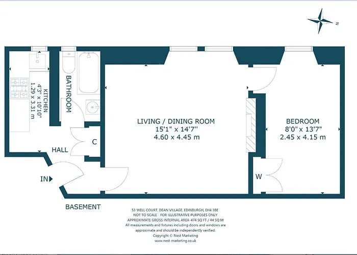 The Well Court إدنبرة