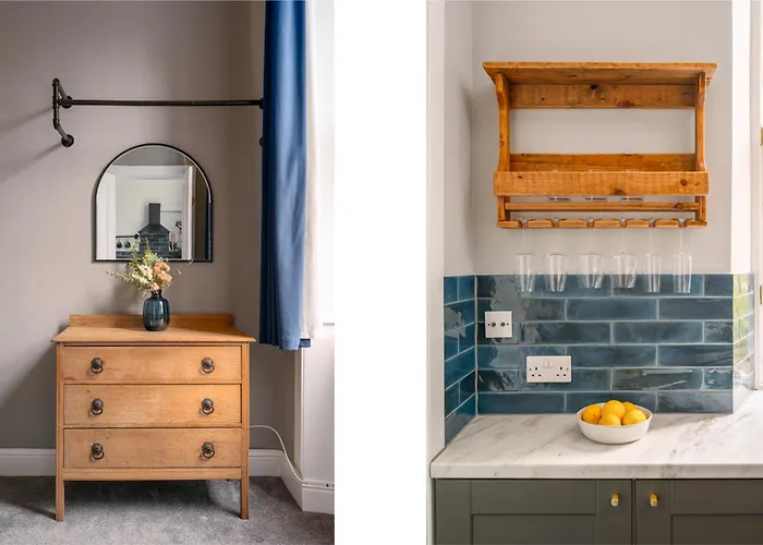 Vibrant Leith Flat דירה *