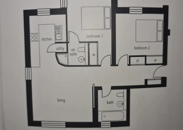 Lejlighed Holyrood With Parking & Lift Access *
