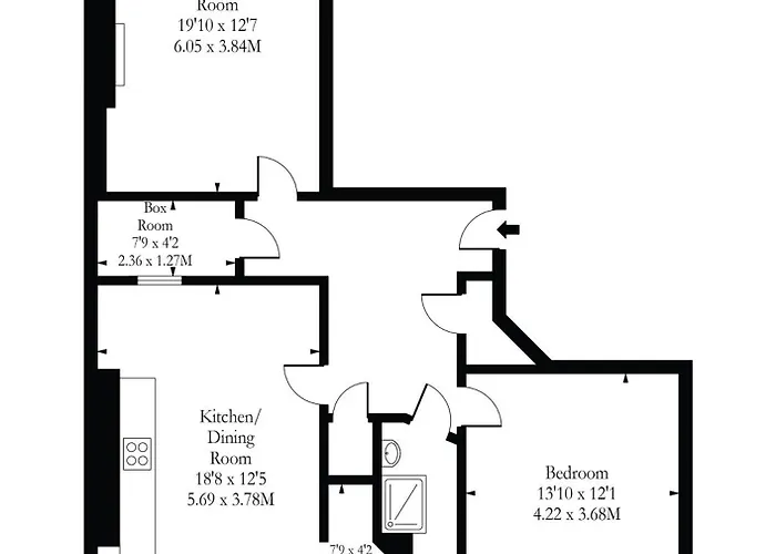 Tasteful 1-bedroom Near Meadows Apartament