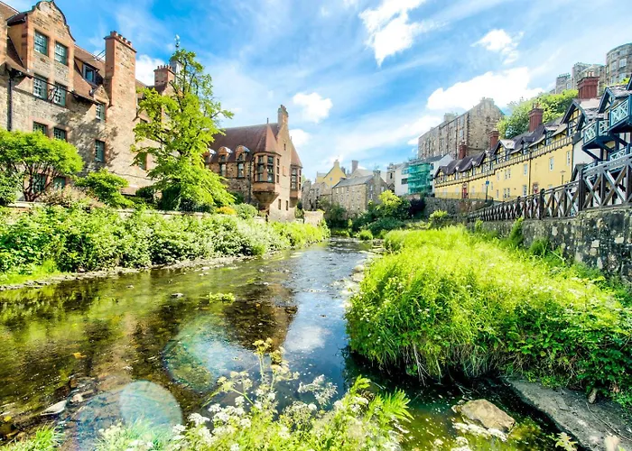 아파트 Guestready - Picturesque 1bd In Dean Village 에든버러