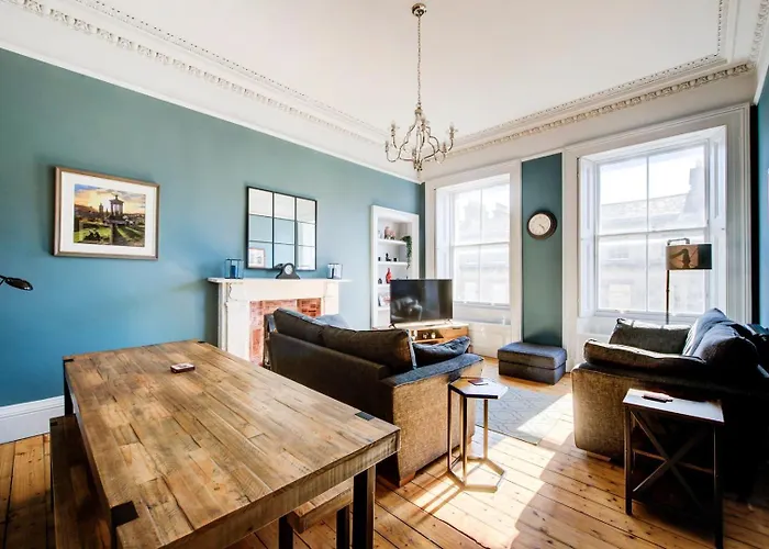 Guestready - Familia Soberba Apta Perto De Leith Walk *