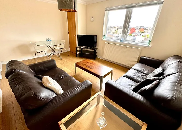 Arthurs Penthouse - Central Leith Walk 2-storey - Free Parking & Fast Wifi Apartamento