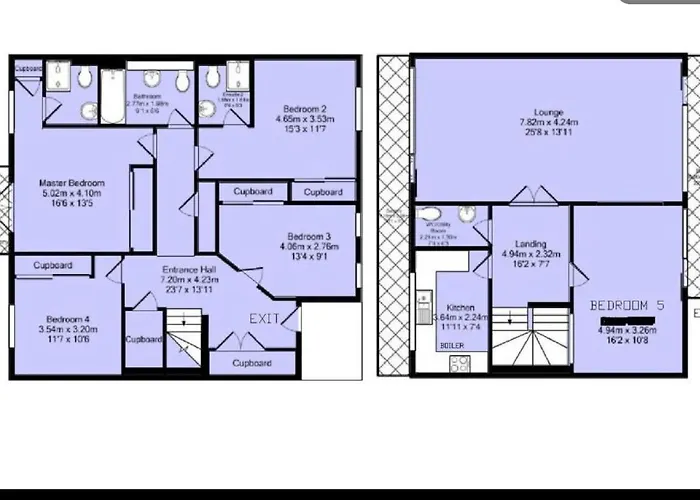 5 Bedroom Penthouse דירה אדינבורו