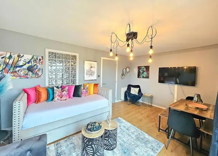 Apartmán 4 Separate Beds, Sleeps 6, Beautiful 2 Bed Edinburgh