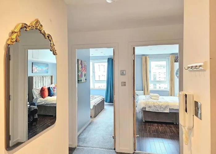Apartmán 4 Separate Beds, Sleeps 6, Beautiful 2 Bed Edinburgh