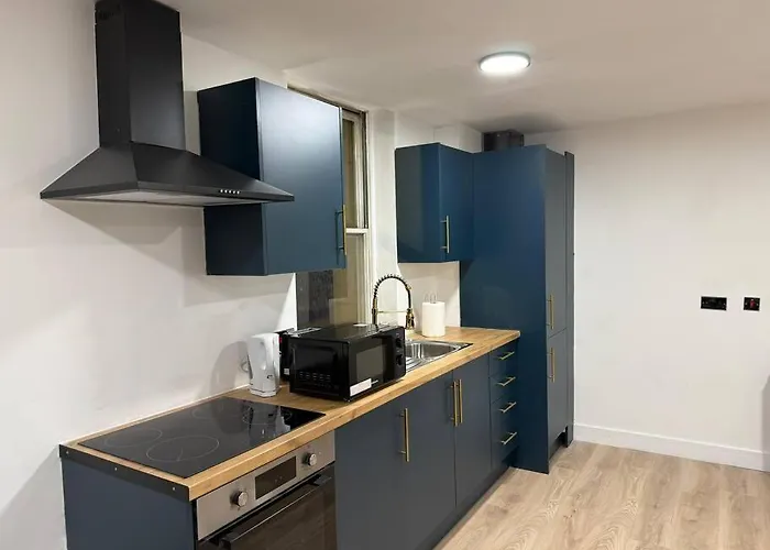 דירה Modern 1 Bedroom - 5 Min Walk From Princess Street Eb1