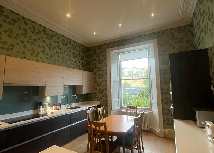 빌라 Georgian Townhouse In Centre 에든버러