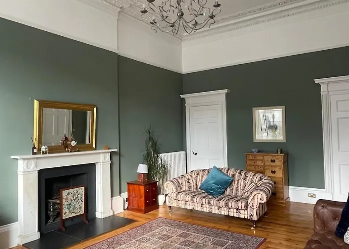 빌라 Georgian Townhouse In Centre 에든버러