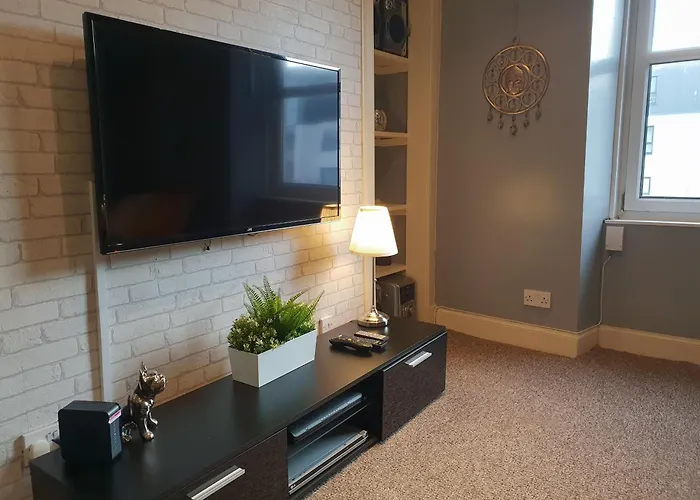 아파트 Modern Broughton - Walk To Centre And St Quarter