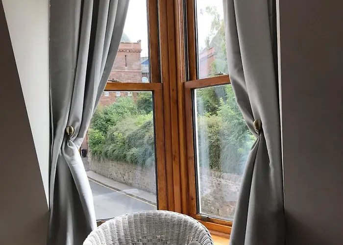 דירה Stylish With Private Roof Terrace אדינבורו