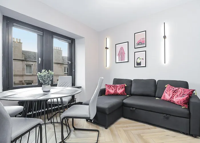 1 Bedroom Gorgie Sleeps 4 Easy Access Appartement *