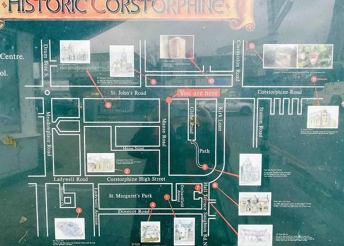 Chic Flat Close To Edinburgh, Airport, & Zoo דירה *