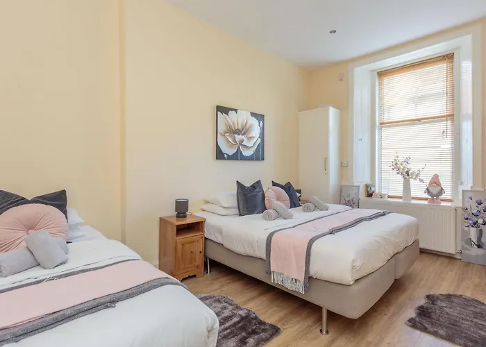 Appartement Free Parking - Centre - 2 Bedrooms - Sleeps 6 Édimbourg