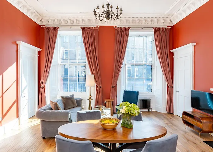 Dragon Luxury At 9 Albyn Place Апартаменты Эдинбург