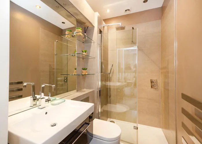 Joivy Ultra Luxe Near Princes Street 아파트 에든버러