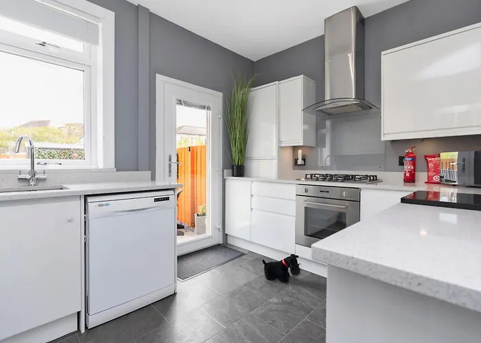 아파트 Crewe - Stylish 2 Bedroom Apt, Garden, Free Parking, Edin *