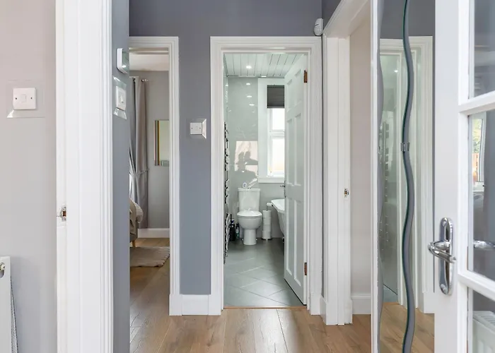 아파트 Crewe - Stylish 2 Bedroom Apt, Garden, Free Parking, Edin