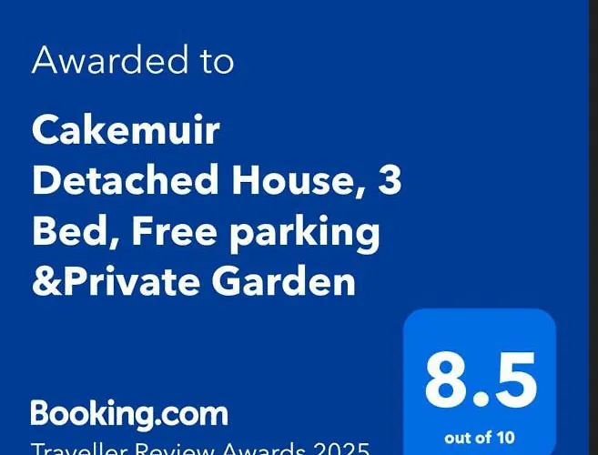 Cakemuir Detached House, 3 Bed, Free Parking &private Garden * Edinburgh