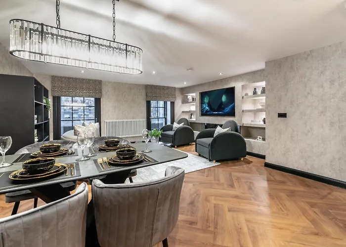 Luxury Old Town Design With Fireplace