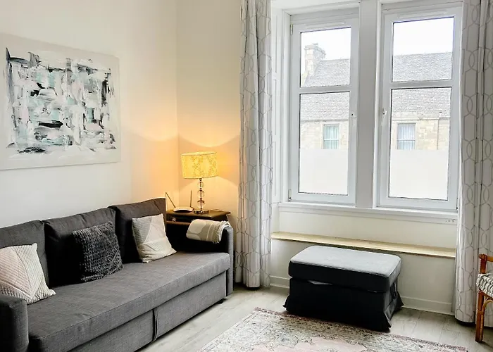Apartamento Chic Flat Close To Edinburgh, Airport, & Zoo Edimburgo