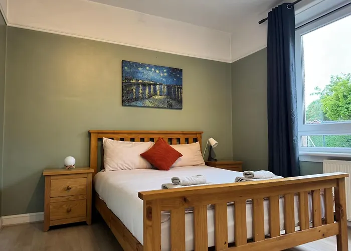 Apartment Peaceful Central Accessible Home With Great Amenities& Free Parking