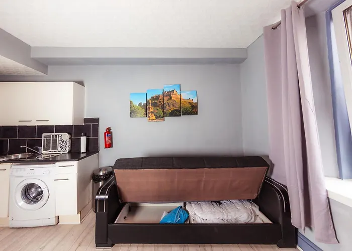 Central Edinburgh Apartment By The Castle アパート *