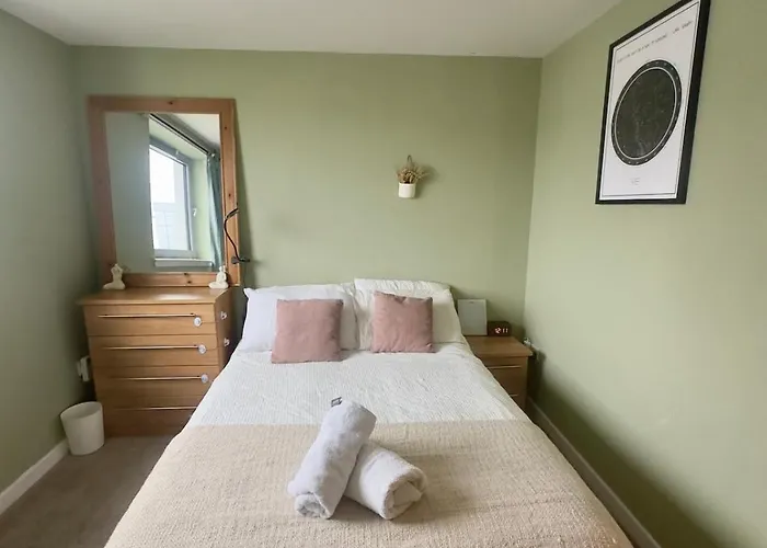 Daire Ocean View Flat With Cozy Vibes