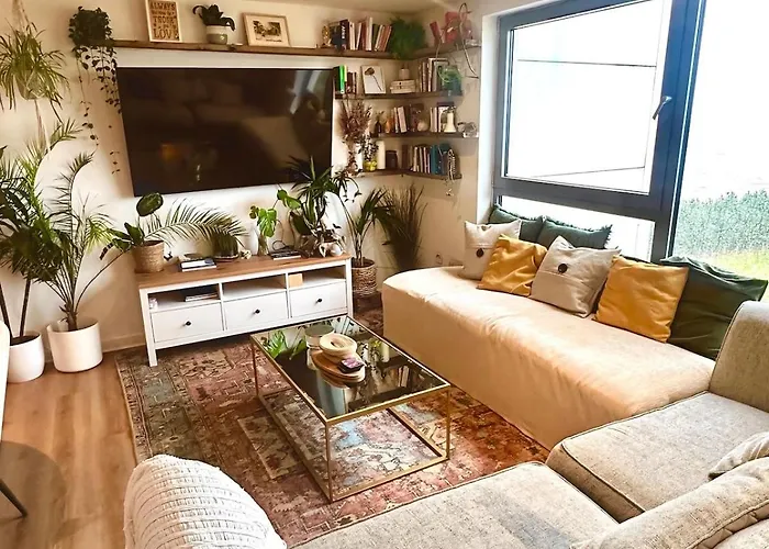 Daire Ocean View Flat With Cozy Vibes