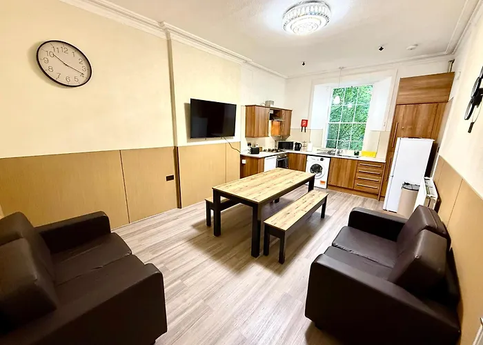 The Handy Hub Luxury Victorian - Fast Wifi & Apartament Edynburg
