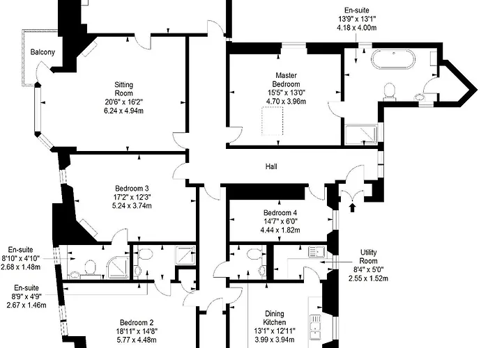 Luxury-3-bedroom Ramsay Garden Next To Castle *