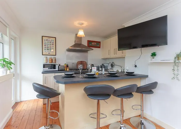 Apartament Free Parking - Centre - 3 Bedrooms - 5 Guests Edynburg