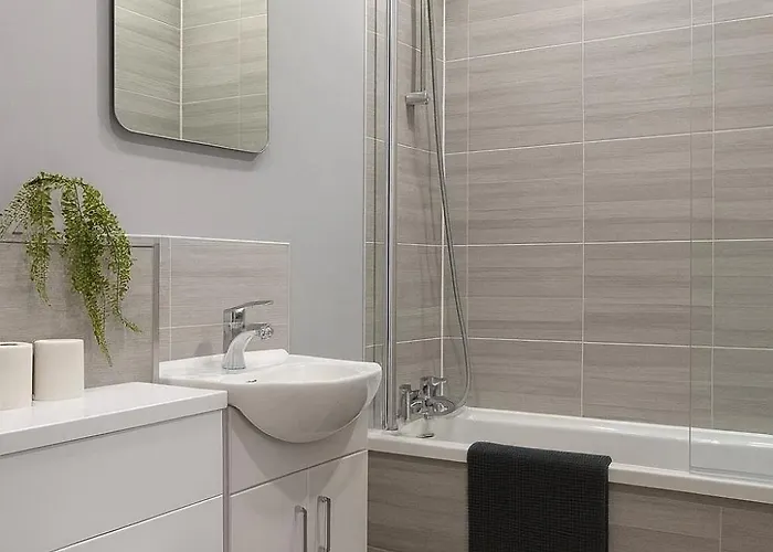 Lägenhet 1br With Free Parking Sleeps 4 *
