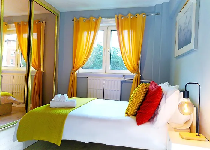 아파트 Bright & Spacious Flat By Murrayfield Stadium *