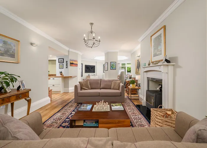 Apartament Elegant Flat With Garden In West End Edynburg