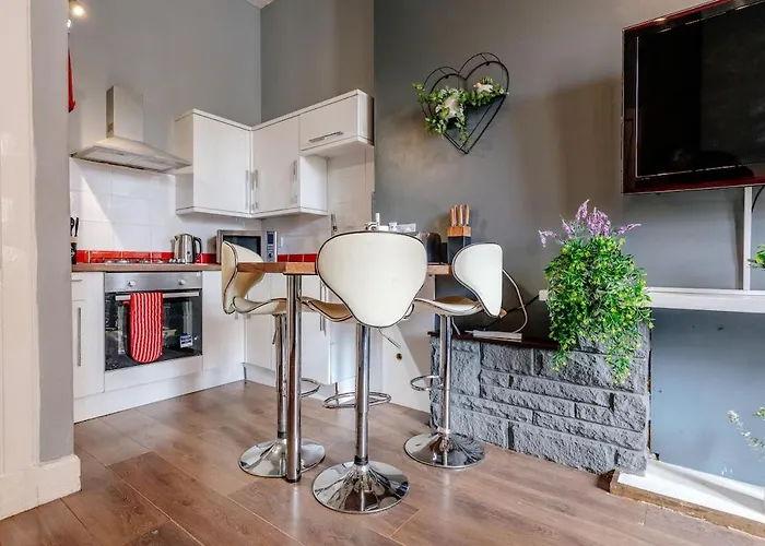 Cosy 1br Sleeps 4 Quiet * 에든버러