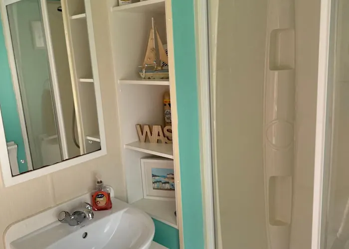 شقة Hoopers Hideaway Caravan Setonsands *