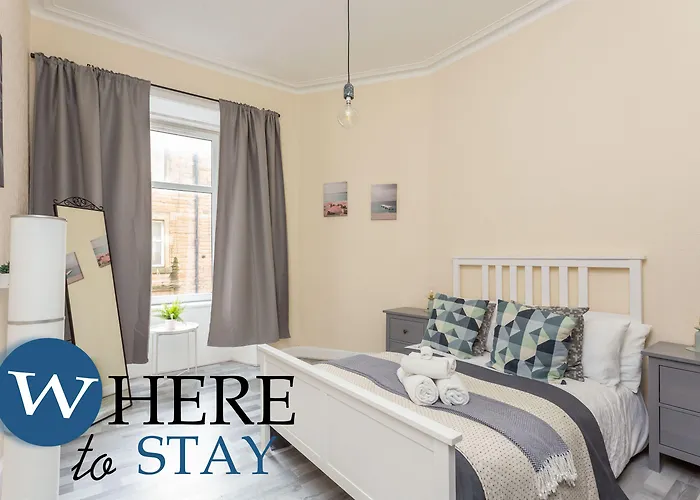 מלון Brunswick Road Lovely 2 Bed אדינבורו