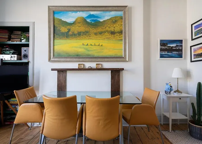 شقة Charming Georgian - Steps To Tram & Centre *