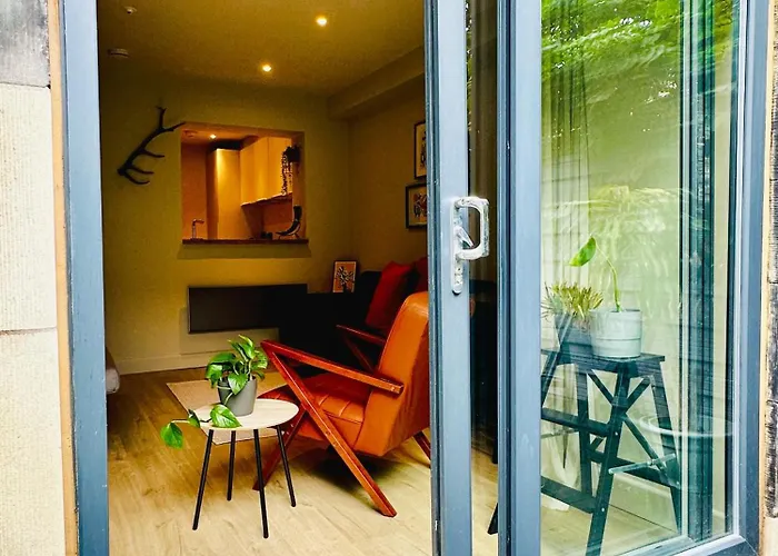 Apartamento Stylish Loft With Patio Near Royal Mile Fits 4 *