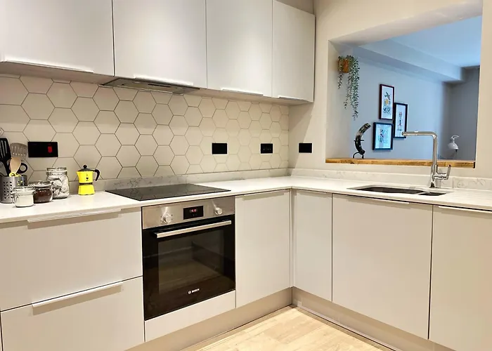 Apartamento Stylish Loft With Patio Near Royal Mile Fits 4 Edimburgo
