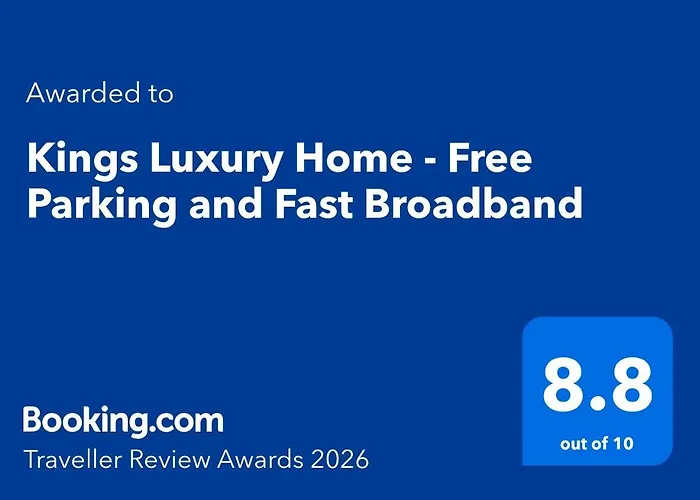 Casa de Férias Kings Luxury - Free Parking And Fast Broadband