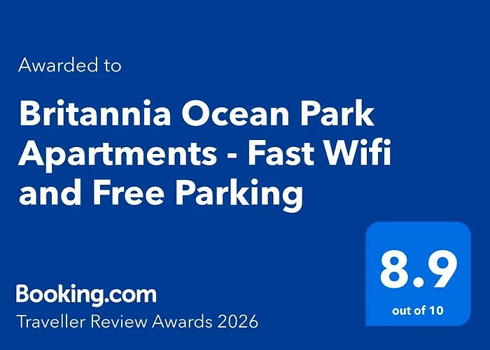Britannia Ocean Park - Fast Wifi And Free Parking Lejlighed *