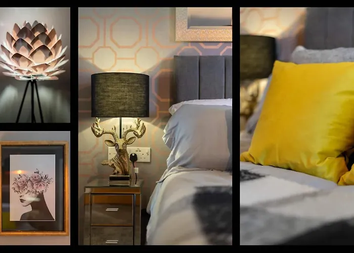 Luxury Boutique Flat, Sleeps 4 Wfree Parking Lejlighed *