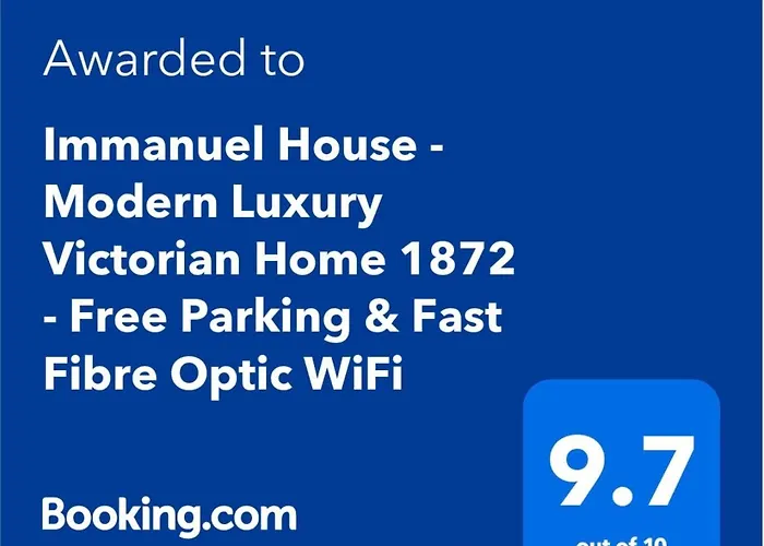 Immanuel House - Modern Luxury Victorian 1872 - Free Parking & Superfast Fibre Optic Wifi Apartment Edinburgh